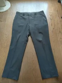 [ビッグサイズ！]AOKI スラックス 97cm ブラック ストライプ