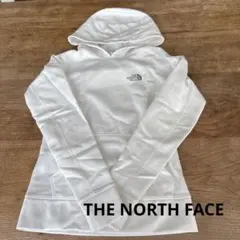 THE NORTH FACE ホワイト フード付きパーカー　レディースXS