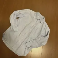 ユニクロ　オックスフォードシャツ　￼水色　長袖シャツ Sサイズ