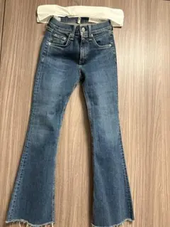 rag & bone ブーツカットデニム フレア カットオフのサムネイル