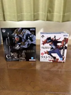 ワンピース　魂豪示像　サボ　スモーカー　フィギュア　２点セット