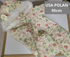 USA♡POLAN ウサギ柄ジャンプスーツ 95cm