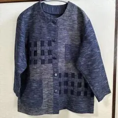 ハンドメイド久留米絣 パッチワーク ジャケット