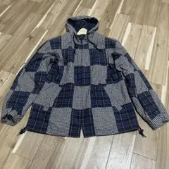 メンズ　カネコ　イサオ　パッチワーク　ブルゾン