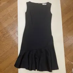 最終セール ノースリーブワンピース　ブラック