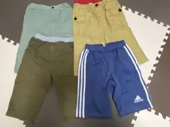 男の子 140 まとめ売り 4点 アディダス ハーフパンツ