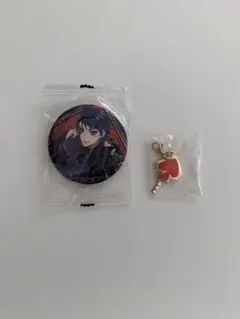 ツイステ　式典服缶バッジ　キャンディメタルチャーム　デュース•スペード