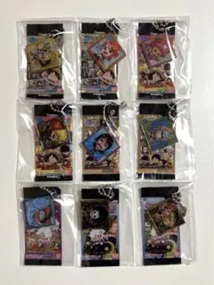 にふぉるめーしょん ワンピース シールウエハース ミニチュアチャーム 9種セット
