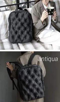 antiqua A4サイズ収納可ボンディングリュックのサムネイル