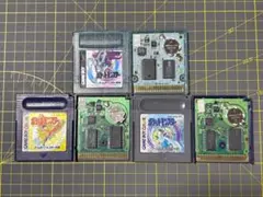 GBC ポケットモンスター　金・銀・クリスタル　電池ソケット化・接点研磨&洗浄