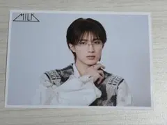 M!LK 山中柔太朗 生写真 リムレスメガネ