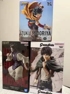 脹相 緑谷出久 エレン フィギュア 3点セット