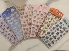 ぷくっとシール　サンリオ　6枚セット