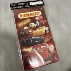 日曜日24時まで価格！カーズ　ディズニー 12色　色えんぴつセット