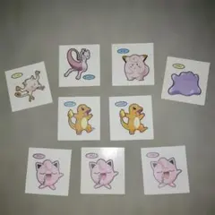 ポケットモンスター　デコキャラシールセット