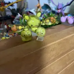 ポケモン系クリアフィギュア3体セット