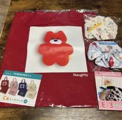 mojojojo ドキドキくじ C賞 トートバッグ E賞 シュシュ ステッカー