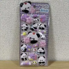 パンダ　ねこ　かわいい動物園　肉球シール