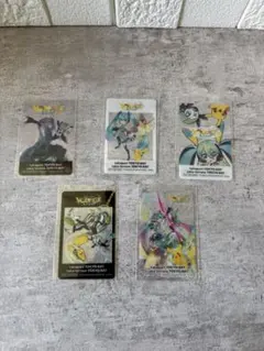 ポケモン 初音ミク ポケミクライブ ららぽーと 特典 クリアカード 全5種