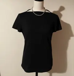 Kate Spade SATURDAY ボートネック半袖カットソー XS 黒のサムネイル