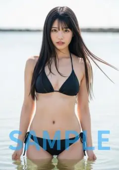 L1002　AI美女 A4ポスター コスプレ　水着　グラビア ランジェリー