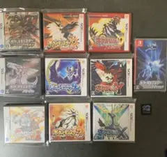ポケットモンスター DS/3DS/Switchソフト11点まとめ売り