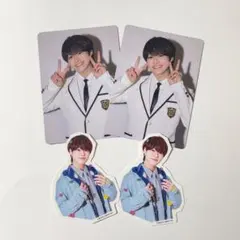 なにわ男子 HARDWORK ファミクラ盤 大橋和也　トレカ フレークシール