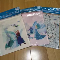 アナと雪の女王 デザイン巾着袋 3種セット 非売品