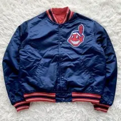 ゲリラセール！貴重！MLBクリーブランド・インディアンス　スタジアムジャンパー ゲリラセール！貴重！MLBクリーブランド・インディアンス スタジアム