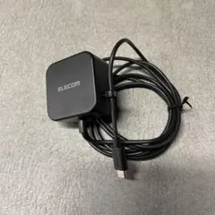 ELECOM USB-C充電器 黒