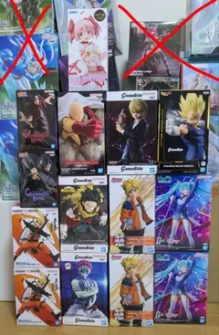 準新作プライズフィギュア14点(まどか箱にダメージ有り)