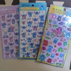a*1様 ボンボンドロップシール　スティッチ プチドロップステッカー モンスター