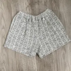 branshes チェック柄　ハーフパンツ130 秋冬