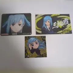 三輪霞 まとめ売り3点セット　ステッカー　呪術廻戦