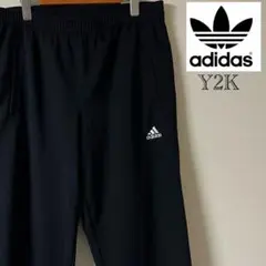 Y2K adidas（アディダス）ワイドトラックパンツ/L/ブラック
