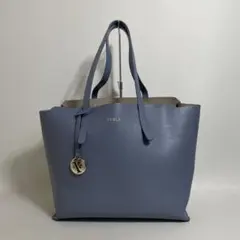 2606-149｜フルラ ミニトート レザー パープル | Mercari