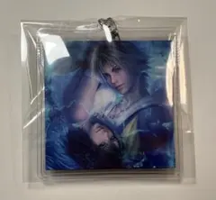 FINAL FANTASY ミュージックレコードキーホルダー ティーダ＆ユウナ.