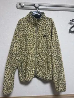 Nike ヒョウ柄 フリースジャケット Lサイズ