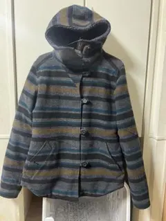 パタゴニア 13年 ウール キルティング リバーシブル ジャケット w's L