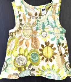 GAP ベビー ノースリーブ トップス 花柄 95cm