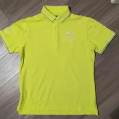 23区GOLF ポロシャツ イエロー Lサイズのサムネイル