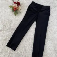 【ICB Complate/アイシービー】黒 スラックス (0)通勤　オフィス