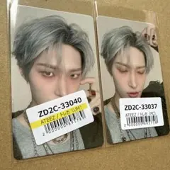 ATEEZ ユニバ特典トレカ UM コンプ ATEEZ GH5 ミンギ UM ユニバ FC 特典トレカ 2枚セット - メルカリ