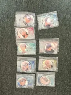 名探偵コナン 彩光キラキラカンバッジコレクション 9種 まとめ売り