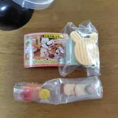 シルバニアファミリー　パン屋さん　クマオープンサンド　カプセル