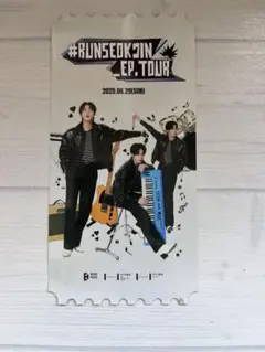 BTS ジン RUNSEOKJIN_EP.TOUR  كوس이特典 照片票