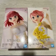 五等分の花嫁＊ フィギュア 五等分の花嫁 アニメ原画展 中野一花 中野二乃