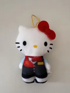 ハローキティ マクドナルド制服 ぬいぐるみ