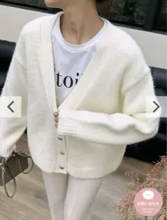 バースデーバッシュHEART BUTTON CARDIGAN ハートボタンガーデのサムネイル