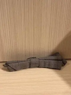 チェック柄 蝶ネクタイ